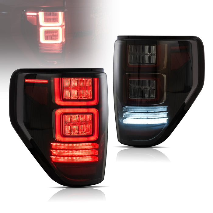 VLAND Feux arrière LED pour clignotants rouges Ford F150 2009-2014