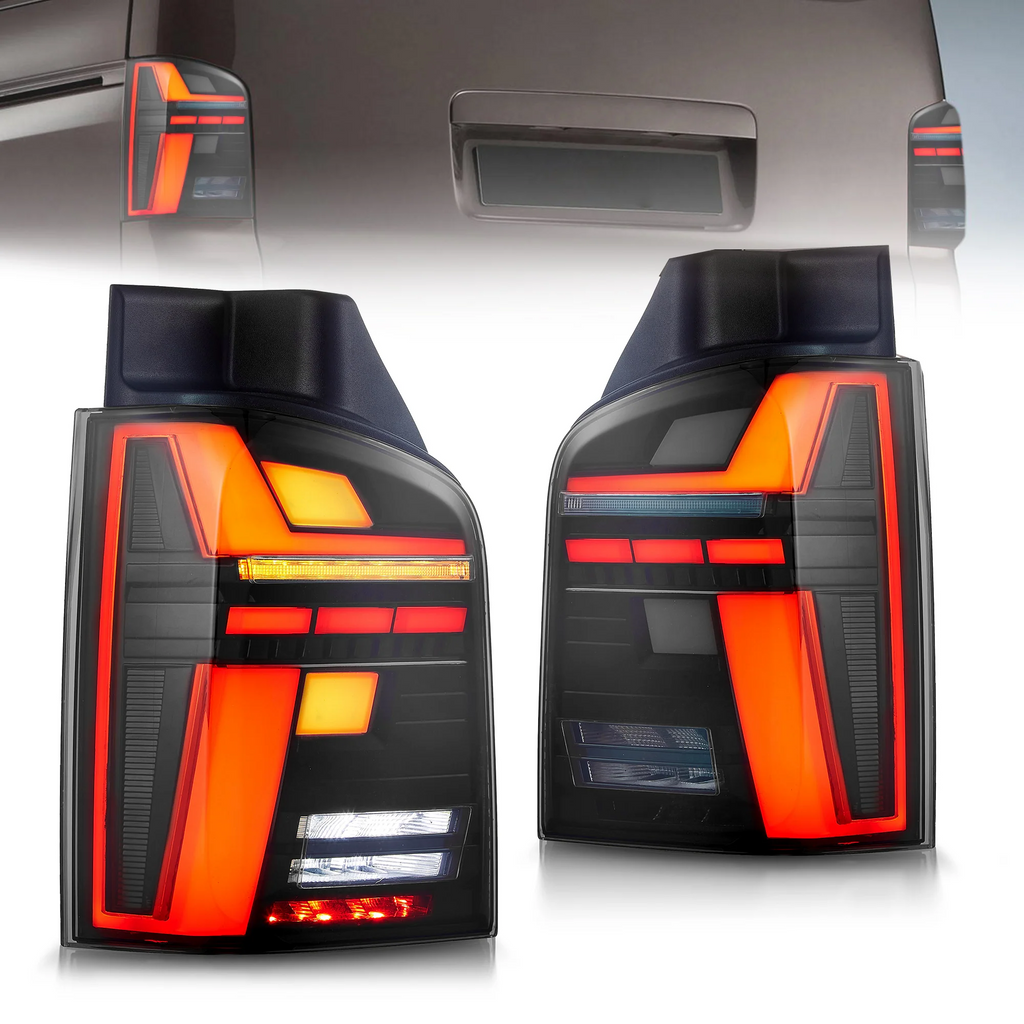 VLAND LED Taillights For 2010-2014 Volkswagen Transporter T5 Multivan Caravelle