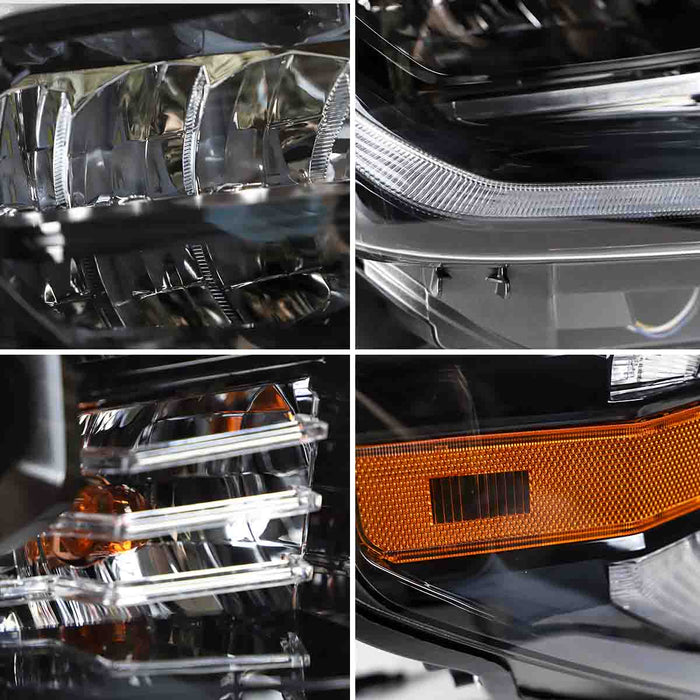VLAND LED Headlights For 2014-2020 Toyota Tundra Front Lights
