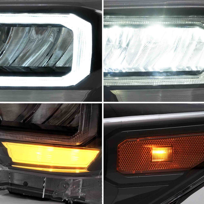 VLAND フル LED ヘッドライト トヨタ タコマ 2016-2023用