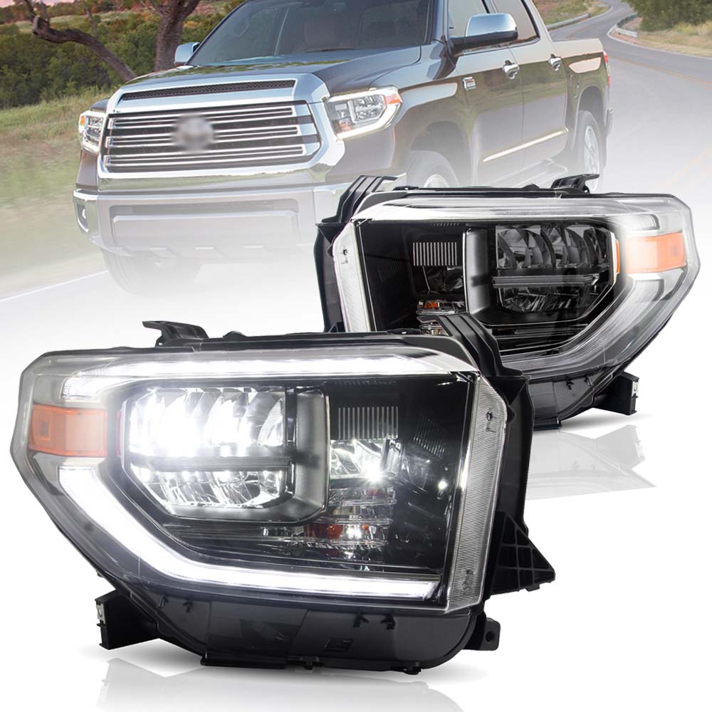 VLAND LED Headlights For 2014-2021 Toyota Tundra Front Lights