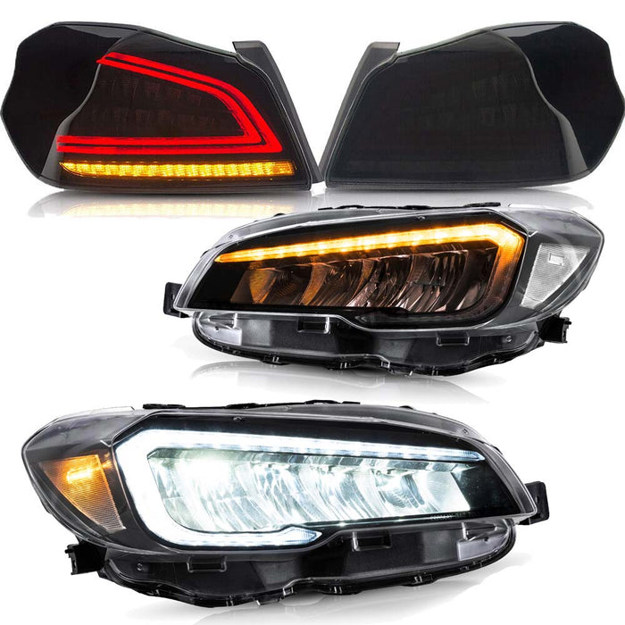 VLAND LED Headlights And Taillights For 2015-2021 Subaru WRX
