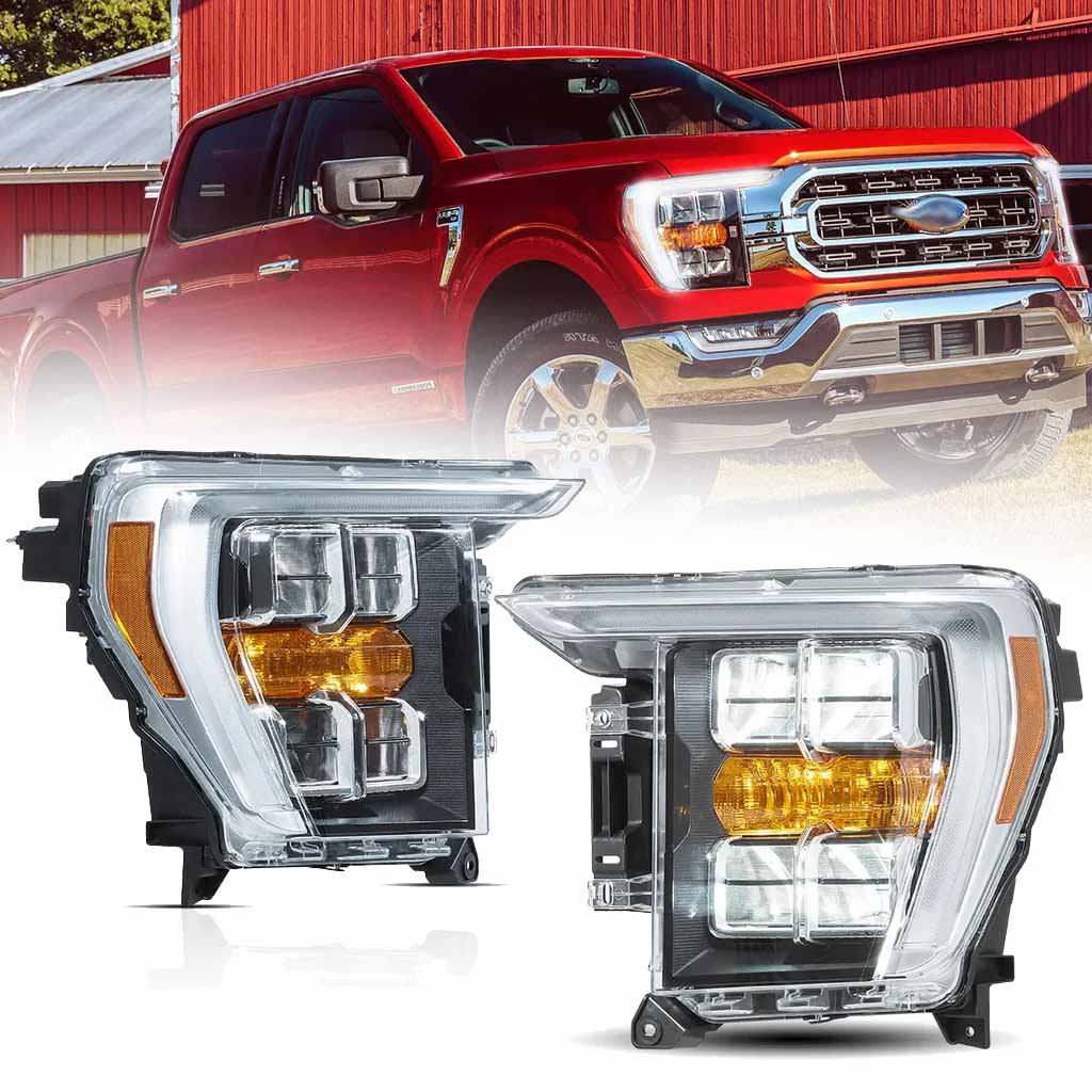 Phares LED VLAND pour Ford F150 14e génération 2021-2023