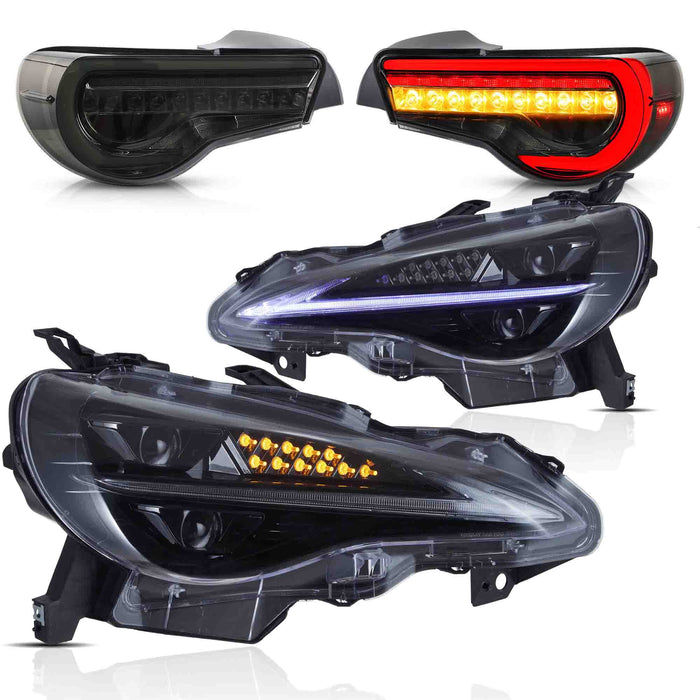 VLAND LED Headlights And Taillights For 2012-2020 Toyota 86/GT86 Subaru brz Scion frs