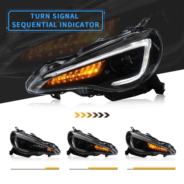 VLAND LED Taillights & Headlights For 2012-2020 Toyota 86 GT86, Subaru BRZ, Scion FRS