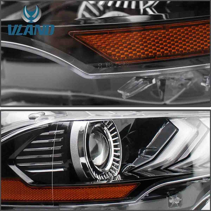 VLAND LED Headlights And Tail Lights For Ford Mustang 2018-2023