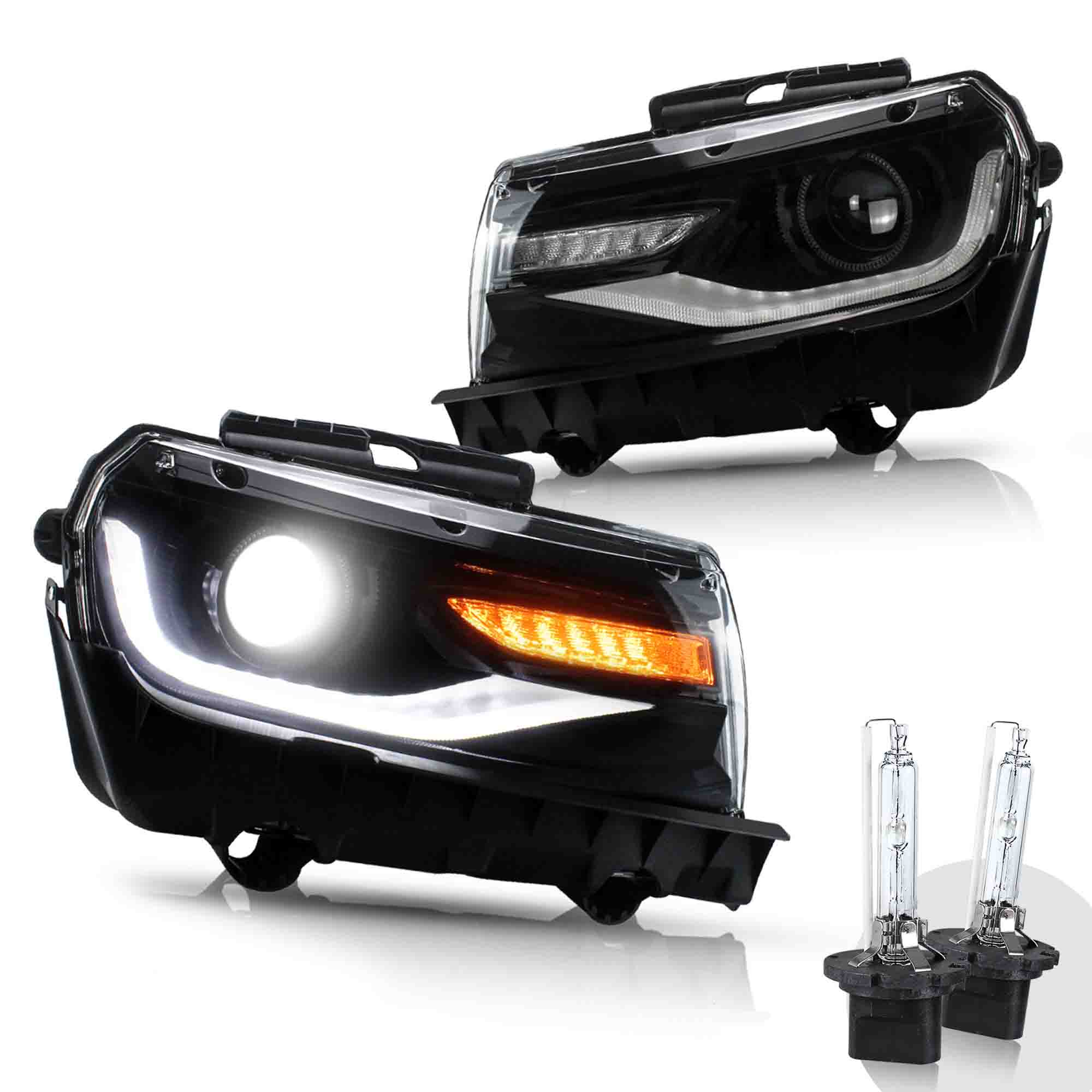 VLAND LED Headlights For 2014 2015 Chevrolet Camaro