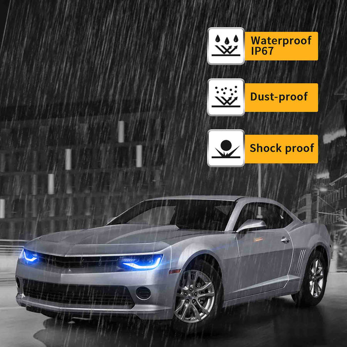 Fari per proiettori a LED VLAND per fari Chevy Chevrolet Camaro 2014 2015