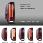 VLAND LED Tail Lights For 2014-2021 Toyota Tundra W/Startup Animation
