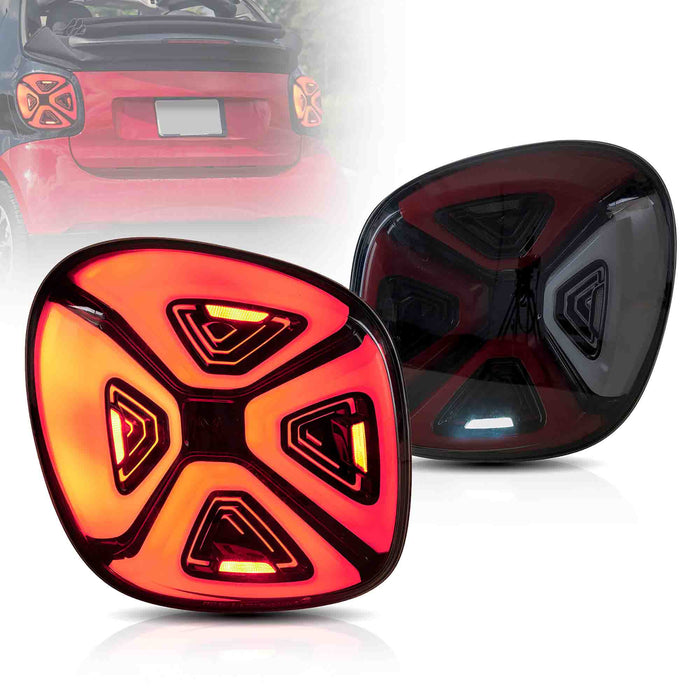 VLAND LED Rear Lights For Smart Fortwo and Forfour 2015-2020 (C453/A453/W453) Taillights