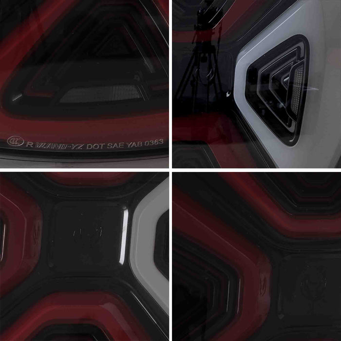 Feux arrière LED VLAND pour Mercedez Benz Smart 453 Fortwo/Forfour 2015-2019