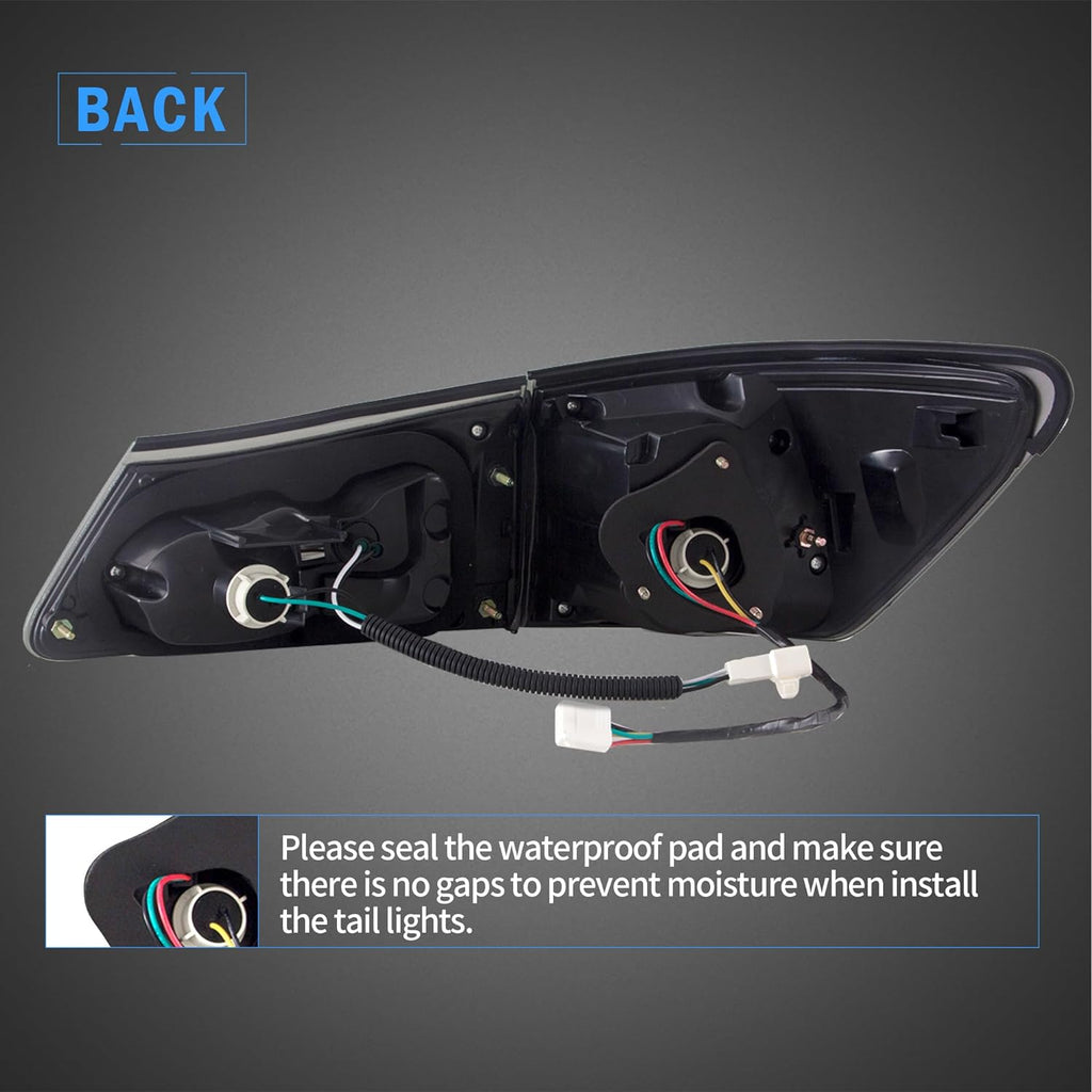 VLAND LED Tail lights For 2005–2013 Lexus IS250 IS350 ISF IS300 220d 200d [XE20] LED Rear lamps Assembly