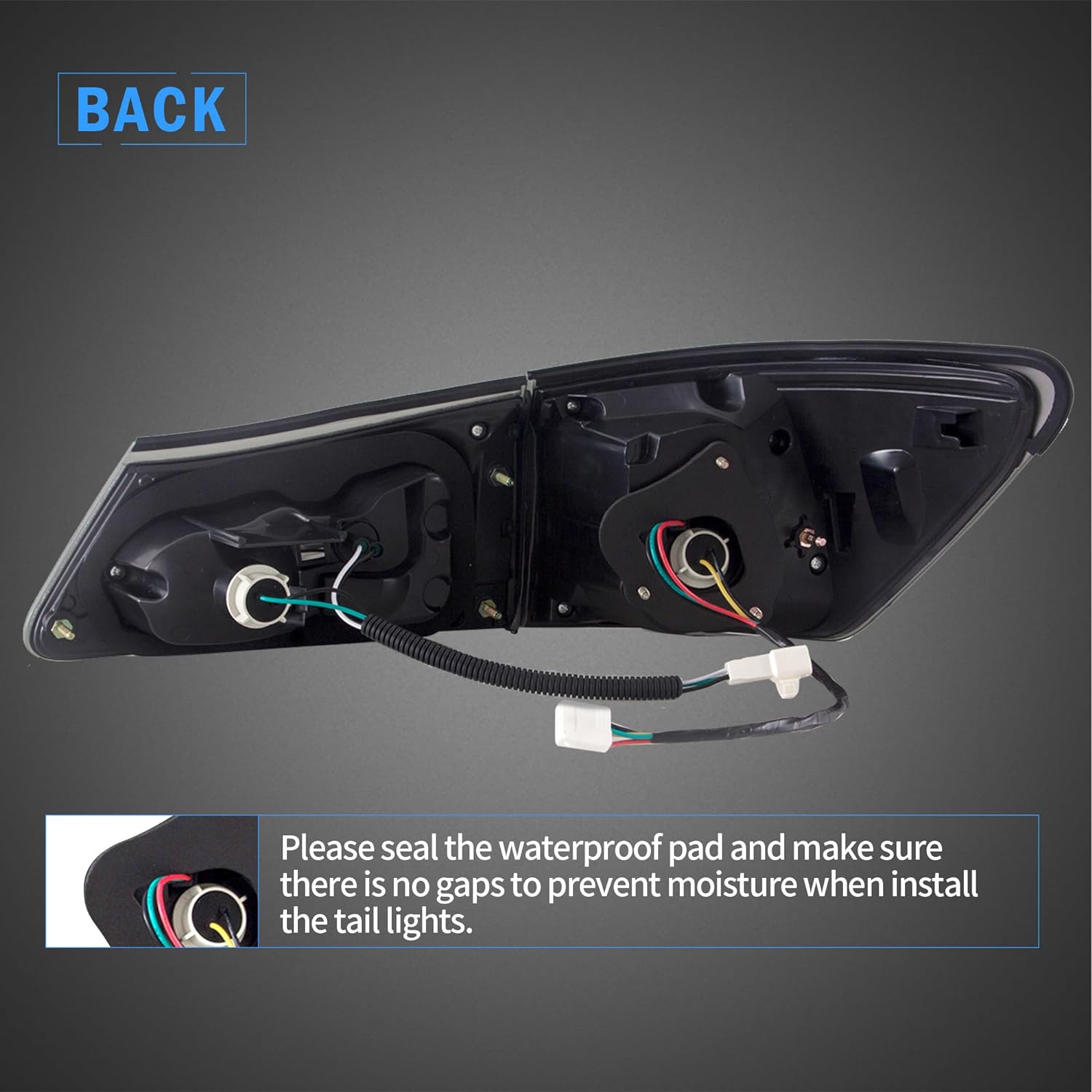 VLAND LED Tail lights For 2005–2013 Lexus IS250 IS350 ISF IS300 220d 200d [XE20] LED Rear lamps Assembly