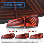 VLAND LED Tail lights For 2005–2013 Lexus IS250 IS350 ISF IS300 220d 200d [XE20] LED Rear lamps Assembly