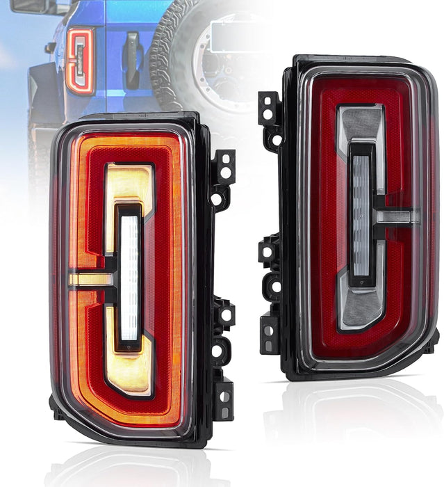 VLAND LED Taillights For Ford Bronco 2021-2024