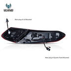 VLAND LED Taillights For 2017–2023 Mercedes-Benz C-Class Coupe/Cabriolet A205/C205 NOT FOR Sedan