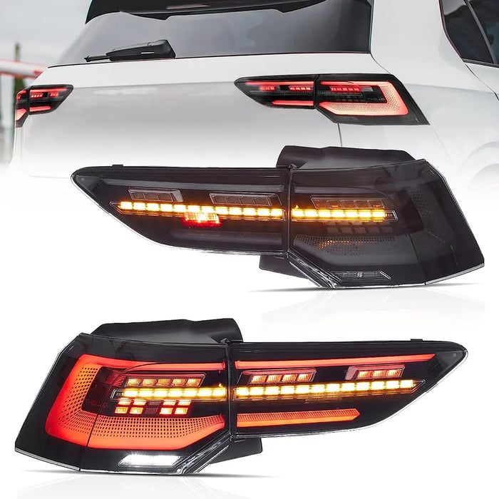 VLAND LED Taillights For 2022-2024 Volkswagen Golf Mk8 (Europe is 2020-2024)
