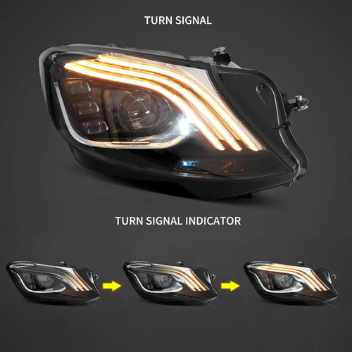 VLAND LED Headlights For 2014-2017 Mercedes Benz S-Class Sedan W222