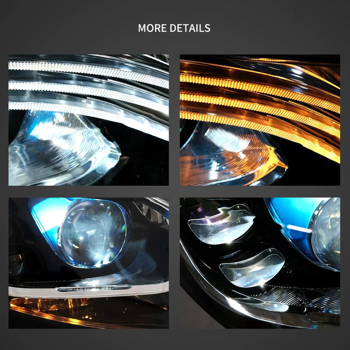 VLAND LED Headlights For 2014-2017 Mercedes Benz S-Class W222