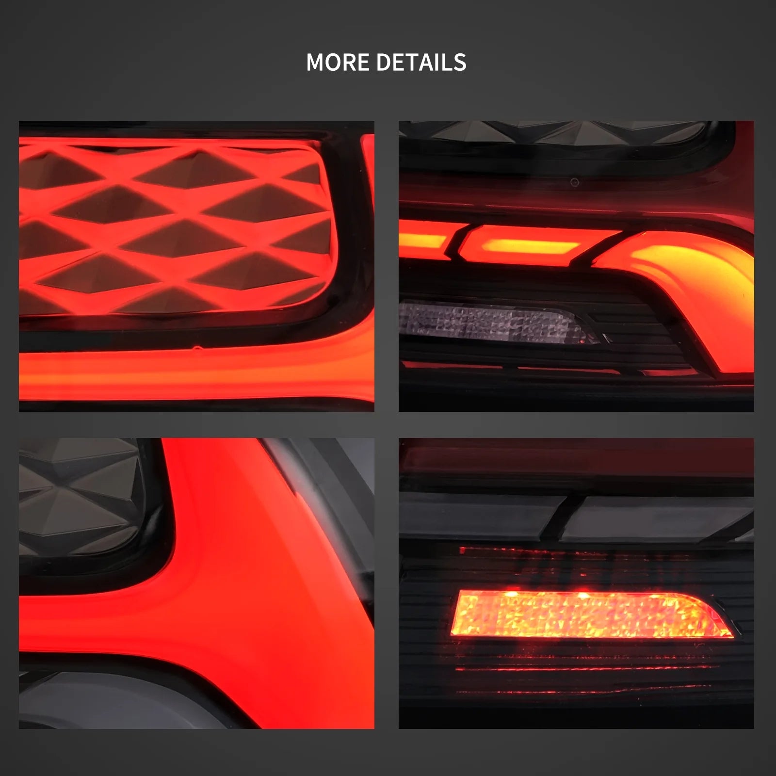VLAND LED Taillights For 2017-2023 Tesla Model 3 Model Y