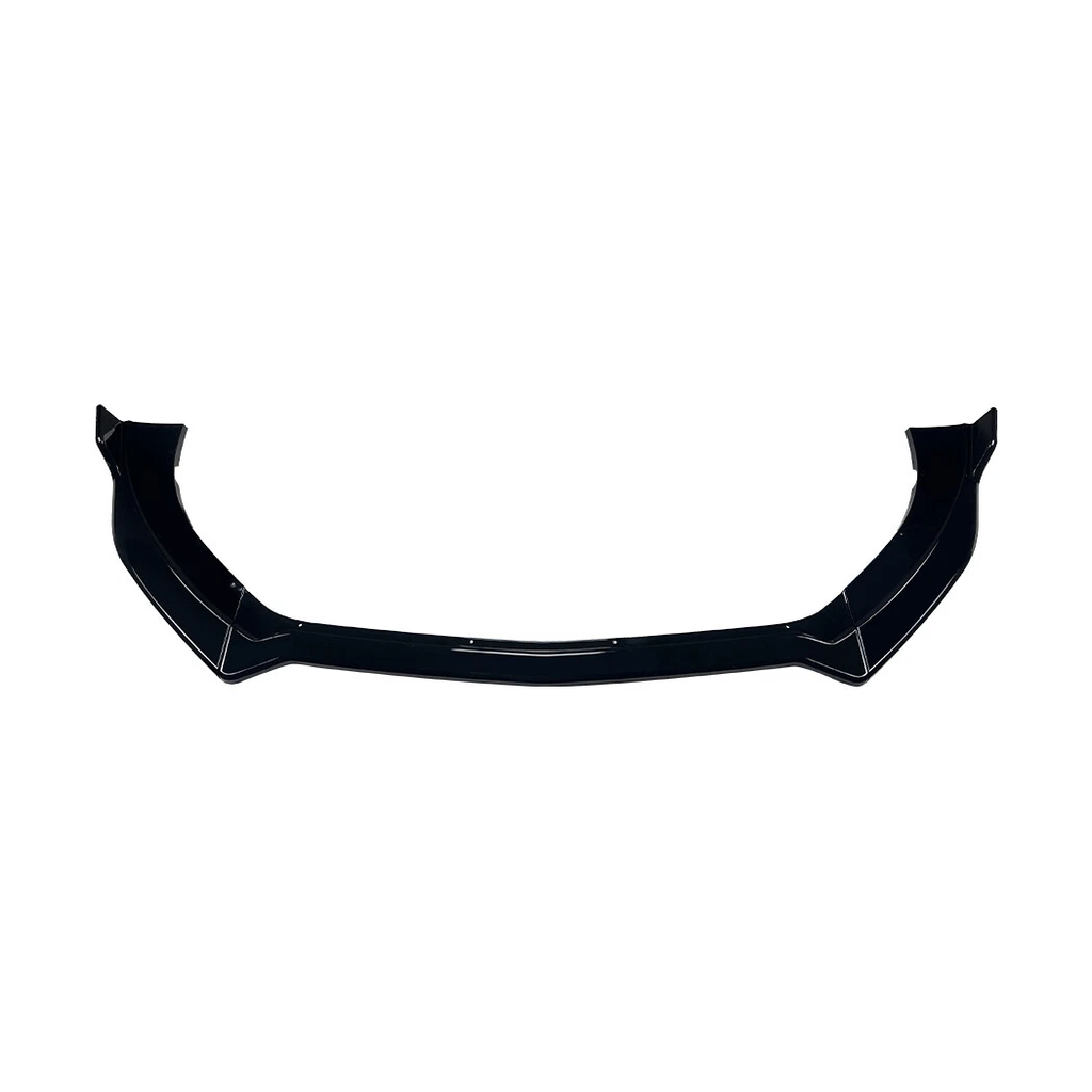 MP Style Front Bumper Lip Spoiler for Ford Mustang 2015-2017 - 3-Piece Aerodynamic Front Splitter Kit (Matte Black)
