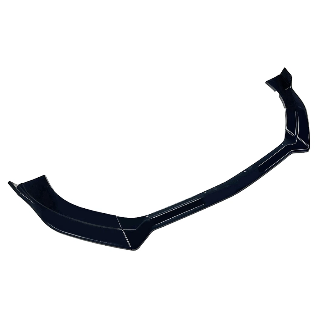 MP Style Front Bumper Lip Spoiler for Ford Mustang 2015-2017 - 3-Piece Aerodynamic Front Splitter Kit (Matte Black)