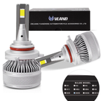 VLAND 9005 HB3 LED Headlight Bulbs Conversion Kit High/Low Beam Fog Light 6000K White