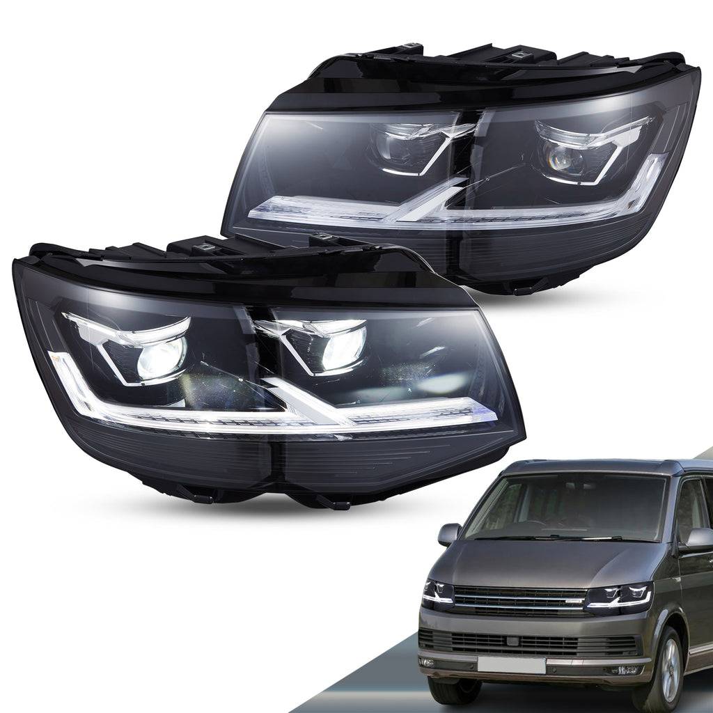 VLAND LED Headlights For 2015-2019 Volkswagen Transporter T6