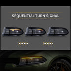 VLAND LED Headlights For 2015-2023 Dodge Charger Halogen Models