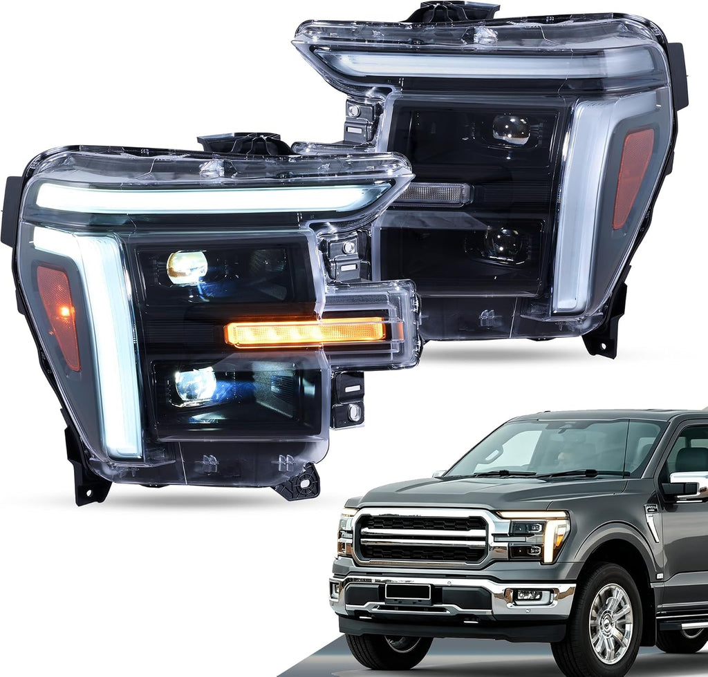 VLAND LED Headlights For 2024-2026 Ford F150