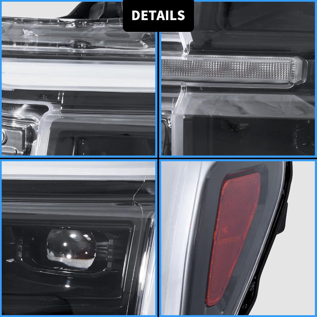VLAND LED Headlights For 2024-2026 Ford F150
