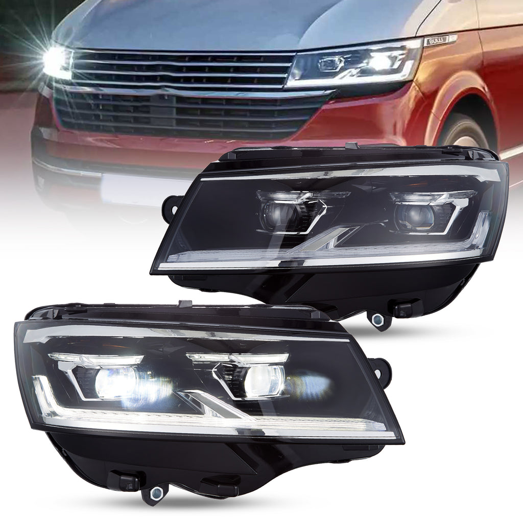 VLAND LED Headlights For 2020-2024 Volkswagen Transporter T6.1 (Facelift)