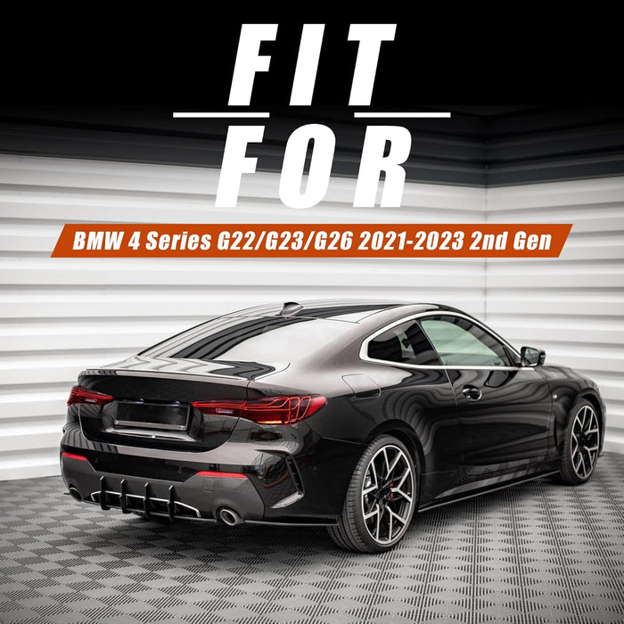 VLAND LED Taillights CSL Style For 2021-2024 BMW 4-Series G22/G23/G26/G82/G83 I4 M4