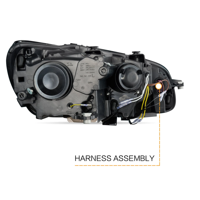 VLAND LED Projector Headlights For 2011-2015 Volkswagen Passat Halogen Model