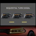 VLAND LED Projector Headlights For 2015-2023 Dodge Charger Halogen Models