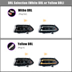 VLAND LED Projector Headlights For 2015-2023 Dodge Charger Halogen Models