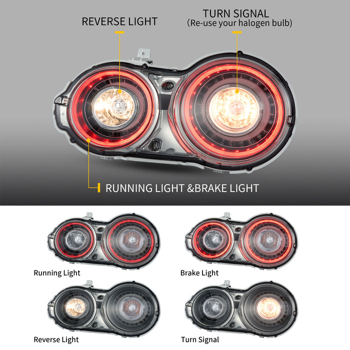 VLAND LED Taillights For 2008-2023 Nissan GTR R35