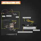 VLAND Projector Headlights For 2009-2014 Volkswagen Scirocco