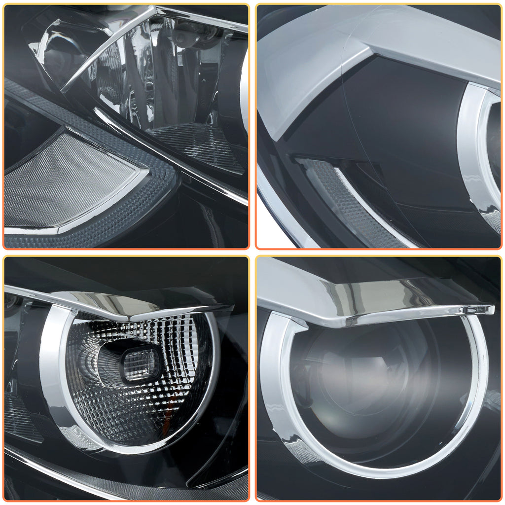 VLAND Projector Headlights For 2009-2014 Volkswagen Scirocco