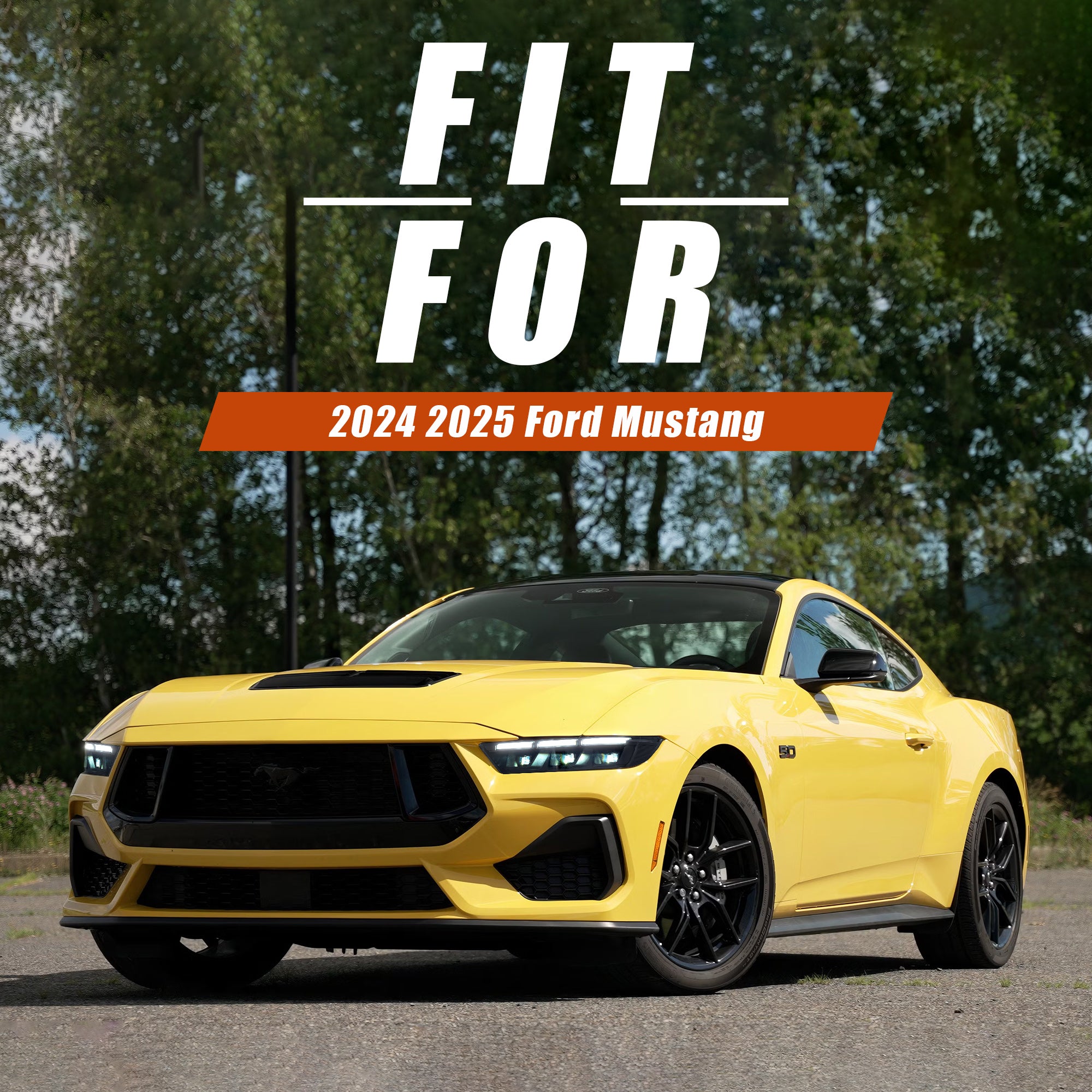 VLAND Projector Headlights For 2024-2026 Ford Mustang S650