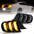 VLAND LED Taillights For 2015-2023 Ford Mustang S550 w/5 Modes Turn Signal
