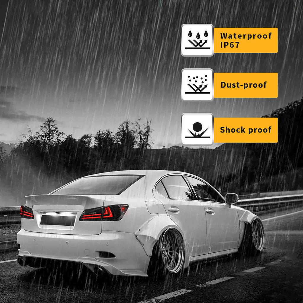 VLAND LED Headlights and Taillights For 2006-2013 Lexus IS250/350/F