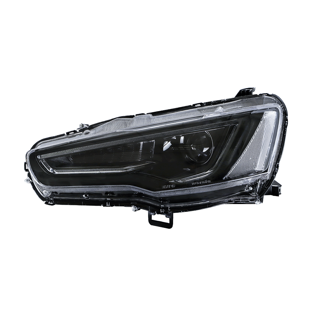 <<t18>0>LAND  LED  HeadlighTs  For 2008-2017 MiTsubishi  Lancer /evo  x