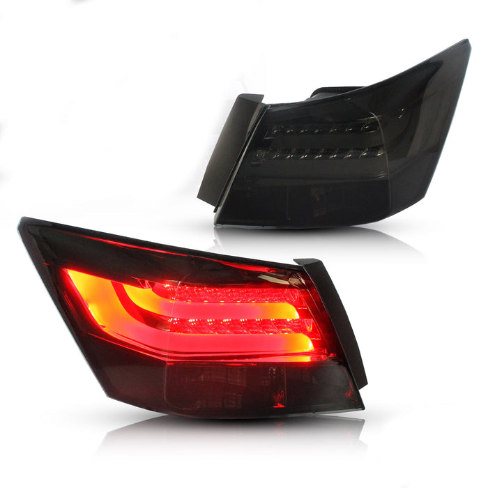 VLAND LED Tail lights For Honda Accord 2008-2012 Aftermarket Rear Lamps [2PCS]