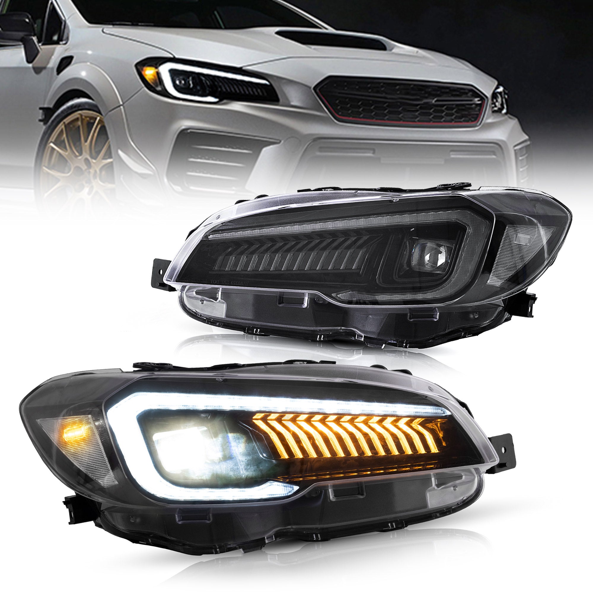 VLAND LED Projector Headlights For 2015-2021 Subaru WRX – VLAND US