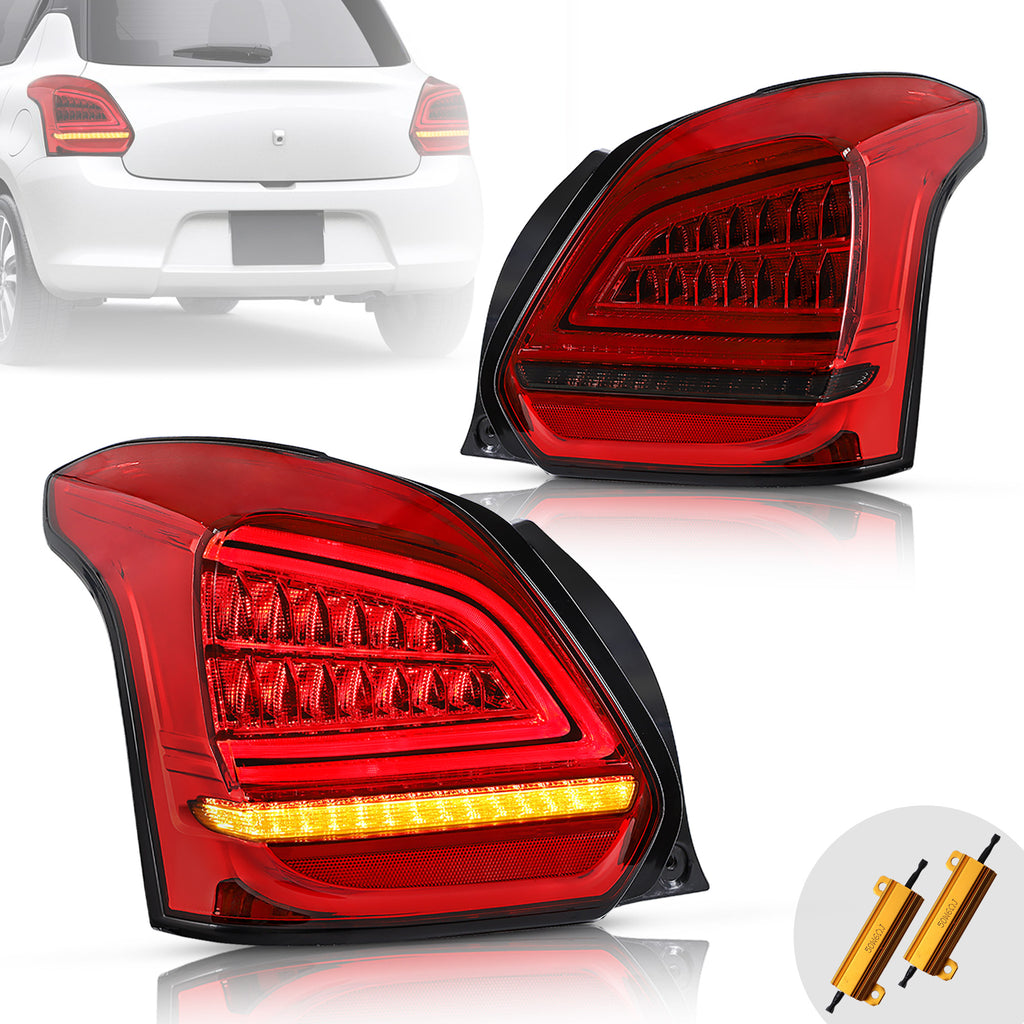 VLAND LED-Rücklichter für 2017-2023 Suzuki Swift Aftermarket Rücklichter