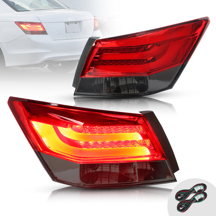 VLAND LED-Rückleuchten für Honda Accord 2008–2012, Aftermarket-Rückleuchten [2 Stück]