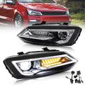 VLAND LED Headlights For 2009-2017 Volkswagen Polo MK5