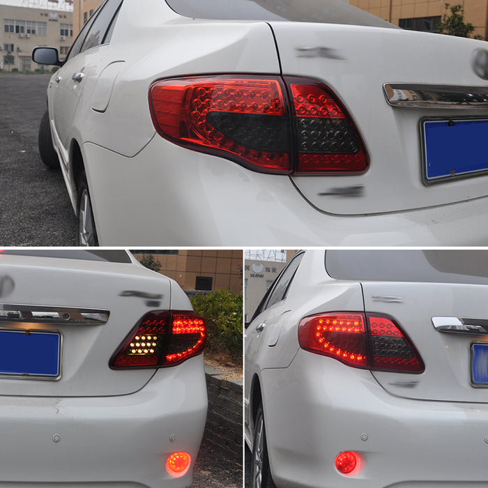 VLAND LED-Rückleuchten für Toyota Corolla 2009–2010, Aftermarket-Rückleuchten