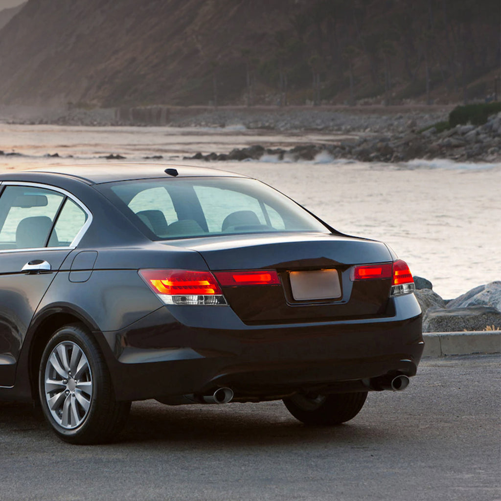 VLAND LED Tail lights For Honda Accord Inspire 2008-2012 Aftermarket Rear Lamps [4PCS]